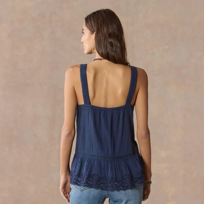 Women Jessie Jo Lace Camisole Midnight Sundance Catalog Tops Women Jessie Jo Lace Camisole Midnight Sundance Catalog Tops