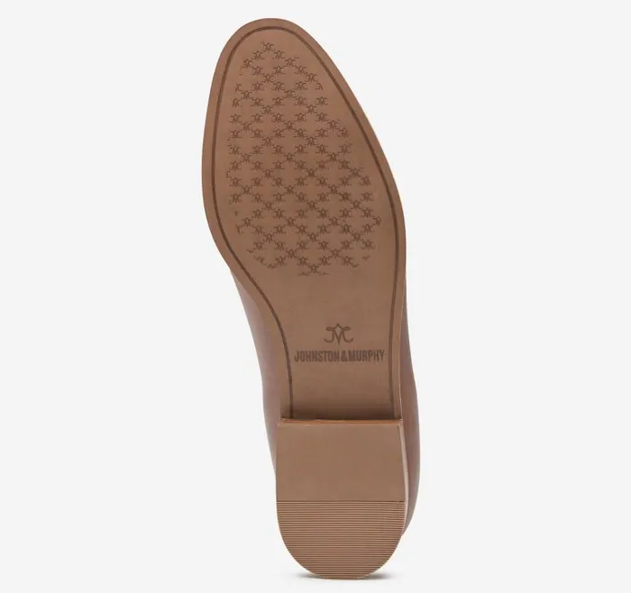 Women Johnston and Murphy Mules and Loafers Ali Bit Loafer Cognac Glove Leather Women Johnston and Murphy Mules and Loafers Ali Bit Loafer Cognac Glove Leather