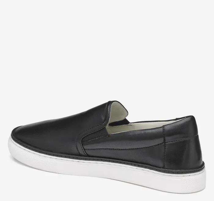 Women Johnston and Murphy Mules and Loafers Callie DoubleGore SlipOn Black Glove Leather Women Johnston and Murphy Mules and Loafers Callie DoubleGore SlipOn Black Glove Leather