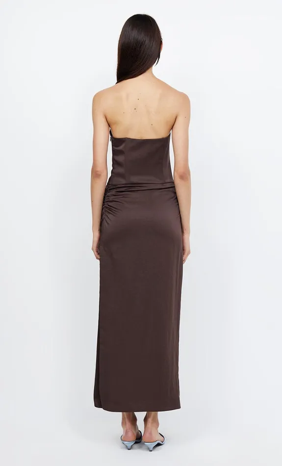 Women JONES STRAPLESS MAXI DRESS 8211 COCOA Bec Bridge Maxi Dresses