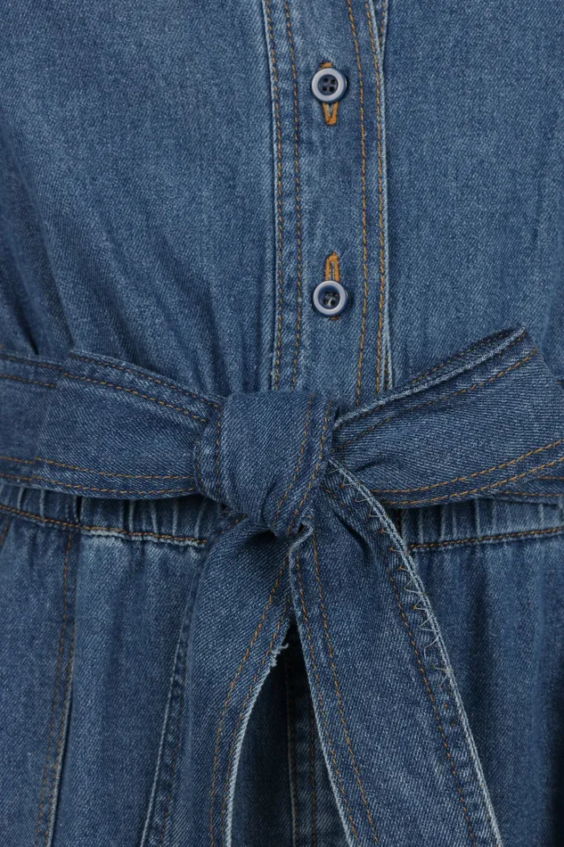 Women Jumpsuits and Rompers Petal and Pup Mia Romper Medium Denim Women Jumpsuits and Rompers Petal and Pup Mia Romper Medium Denim