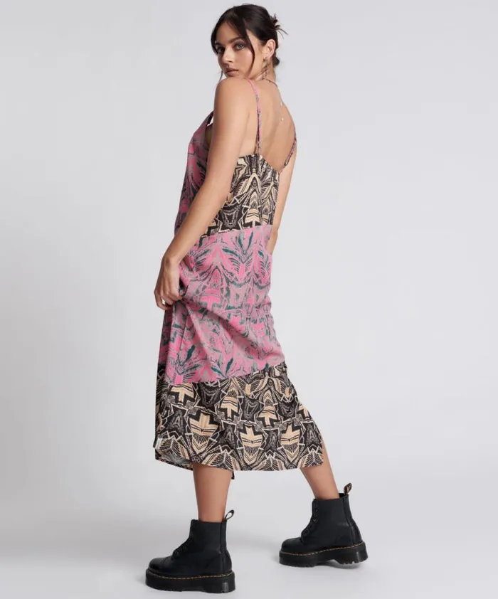 Women KALEIDOSCOPE LONG SLIP DRESS One Teaspoon Midi and Maxi Dresses Women KALEIDOSCOPE LONG SLIP DRESS One Teaspoon Midi and Maxi Dresses