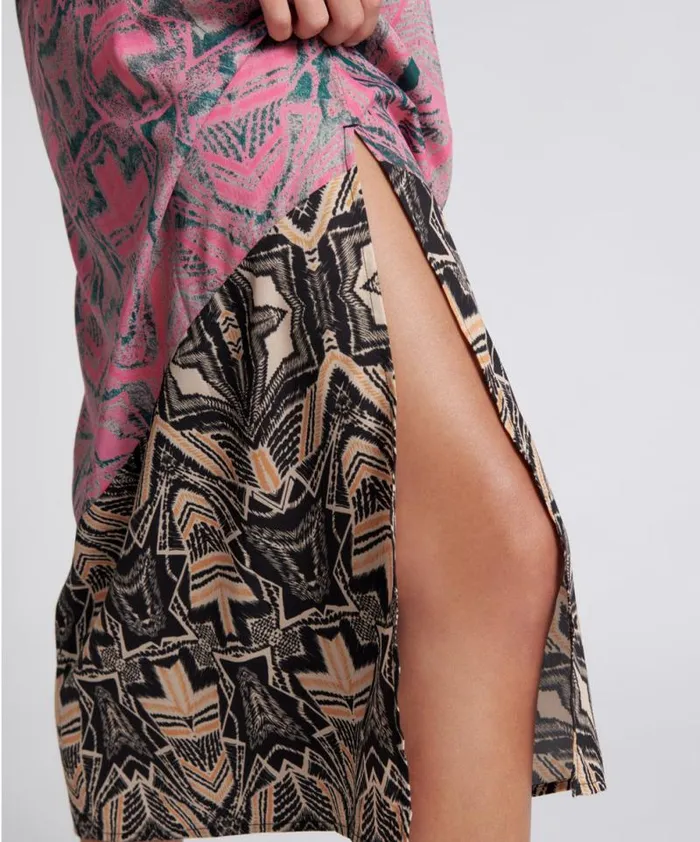 Women KALEIDOSCOPE LONG SLIP DRESS One Teaspoon Midi and Maxi Dresses Women KALEIDOSCOPE LONG SLIP DRESS One Teaspoon Midi and Maxi Dresses