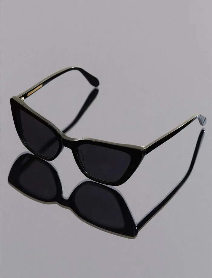 Women Kendall Cat Eye Sunglasses Black BCBG Sunglasses Women Kendall Cat Eye Sunglasses Black BCBG Sunglasses