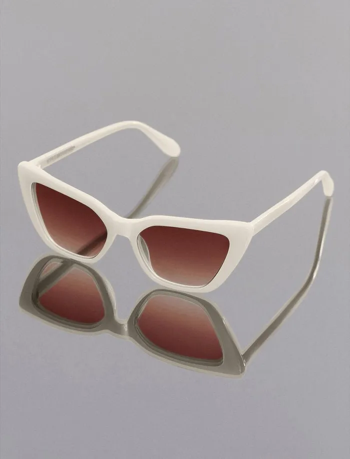 Women Kendall Cat Eye Sunglasses Ivory BCBG Sunglasses Women Kendall Cat Eye Sunglasses Ivory BCBG Sunglasses