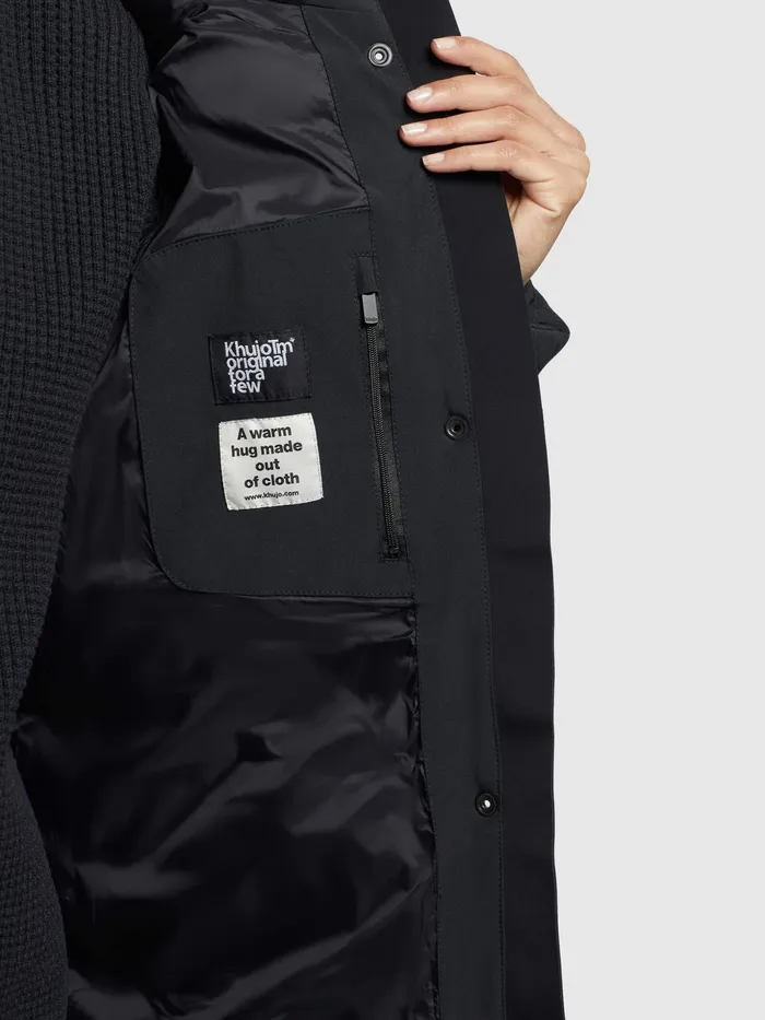 Women KHUJO Mantel DAIRI Dunkelblau Dunkelblau Puffer Coats