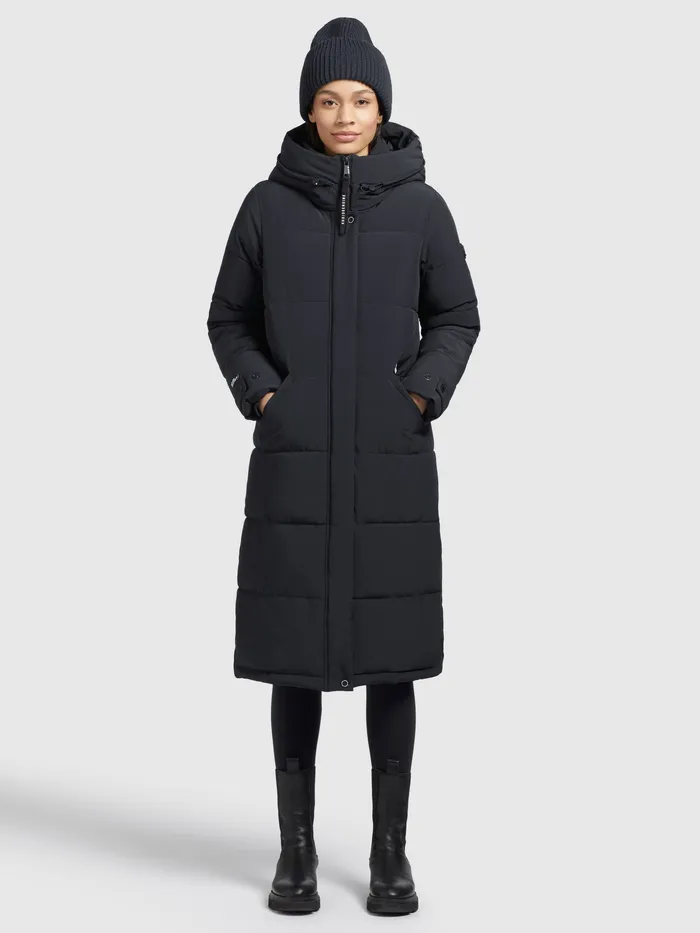 Women KHUJO Mantel DAIRI Dunkelblau Dunkelblau Puffer Coats