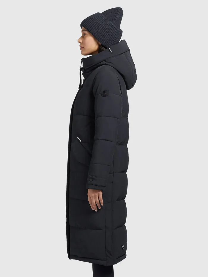 Women KHUJO Mantel DAIRI Dunkelblau Dunkelblau Puffer Coats