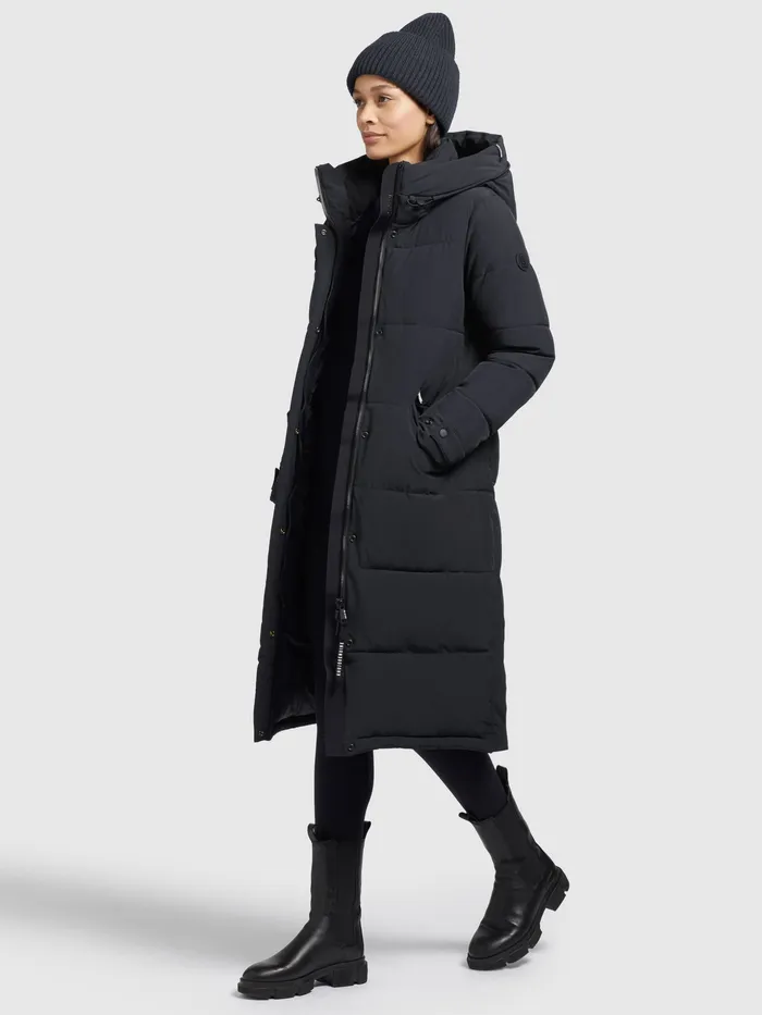 Women KHUJO Mantel DAIRI Dunkelblau Dunkelblau Puffer Coats