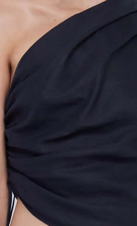 Women LARA ASYM TOP 8211 BLACK Bec Bridge Sleeveless