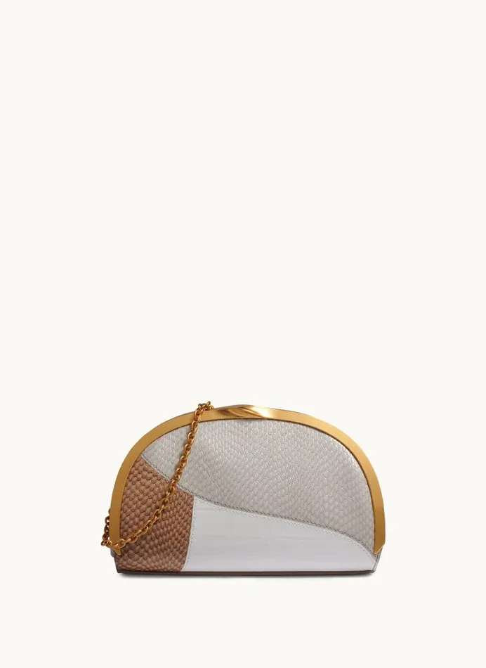 Women LAWRENCE CLUTCH Fawnzincwhite Donna Karan New York Crossbodies And Satchels