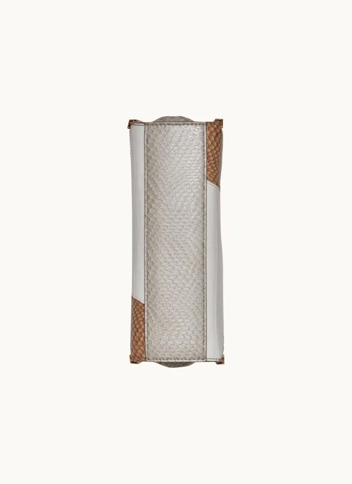 Women LAWRENCE CLUTCH Fawnzincwhite Donna Karan New York Crossbodies And Satchels Women LAWRENCE CLUTCH Fawnzincwhite Donna Karan New York Crossbodies And Satchels