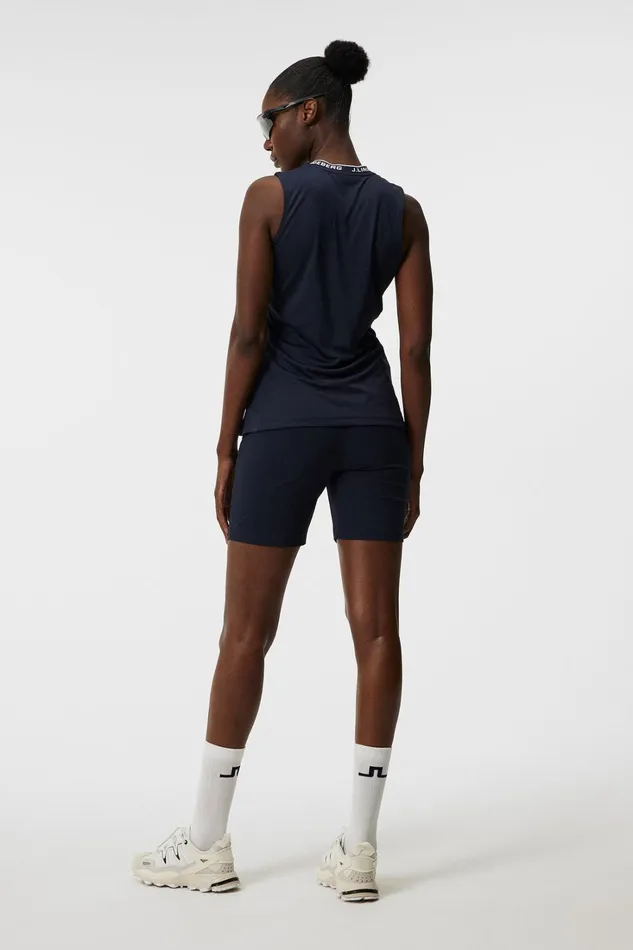 Women Leya Sleeveless Top JL Navy JLindeberg Polo Shirts Women Leya Sleeveless Top JL Navy JLindeberg Polo Shirts