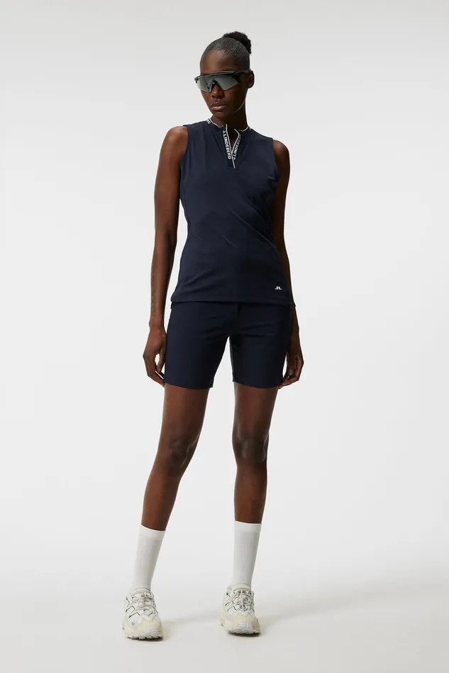 Women Leya Sleeveless Top JL Navy JLindeberg Polo Shirts Women Leya Sleeveless Top JL Navy JLindeberg Polo Shirts