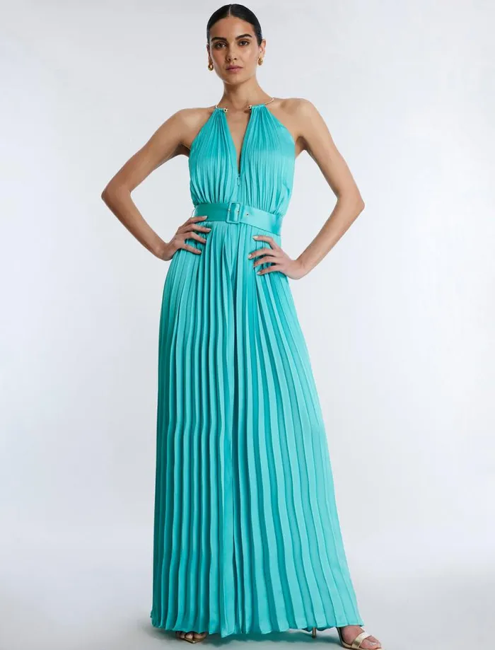 Women Libby Wide Leg Belted Jumpsuit Polynya BCBG Jumpsuits and Rompers Women Libby Wide Leg Belted Jumpsuit Polynya BCBG Jumpsuits and Rompers