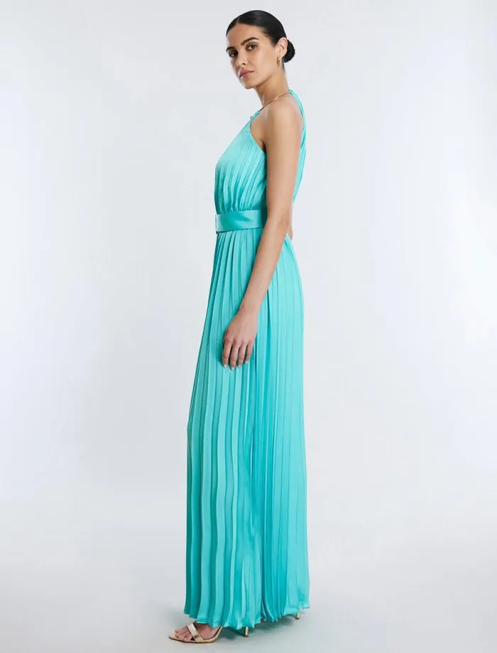 Women Libby Wide Leg Belted Jumpsuit Polynya BCBG Jumpsuits and Rompers Women Libby Wide Leg Belted Jumpsuit Polynya BCBG Jumpsuits and Rompers