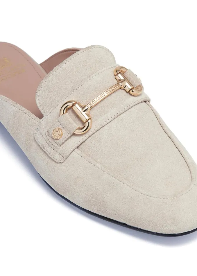 Women Loafers Holland Cooper Kingston Horse Bit Loafer Taupe Suede Women Loafers Holland Cooper Kingston Horse Bit Loafer Taupe Suede