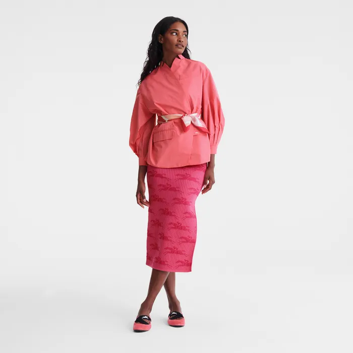 Women Longchamp Kimono jacket MarshmallowMarshmallowMarshmallow Coats and Jackets
