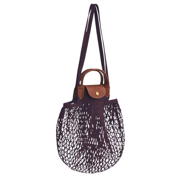 Women Longchamp Le Pliage Filet L Mesh bag EggplantEggplantEggplant HandbagsShoulder bags Women Longchamp Le Pliage Filet L Mesh bag EggplantEggplantEggplant HandbagsShoulder bags
