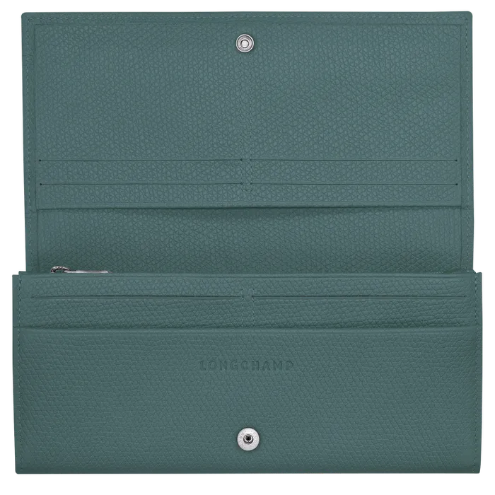 Women Longchamp Le Roseau Flap wallet CedarCedarCedar Wallets Women Longchamp Le Roseau Flap wallet CedarCedarCedar Wallets