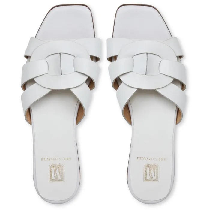 Women M BY BRUNO MAGLI Bruno Magli ALESSIA WHITE Sandal Women M BY BRUNO MAGLI Bruno Magli ALESSIA WHITE Sandal