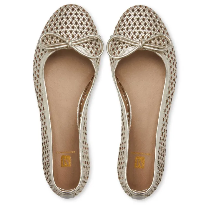 Women M BY BRUNO MAGLI Bruno Magli JANINA GOLD Ballet Flat Women M BY BRUNO MAGLI Bruno Magli JANINA GOLD Ballet Flat