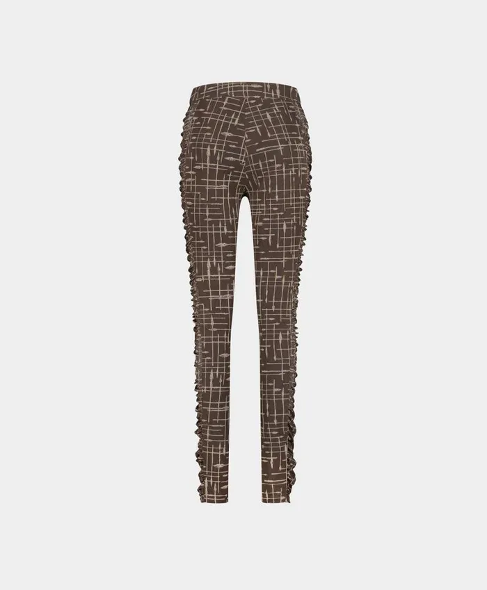 Women Martini Brown Rania Leggings Daily Paper Pants Women Martini Brown Rania Leggings Daily Paper Pants
