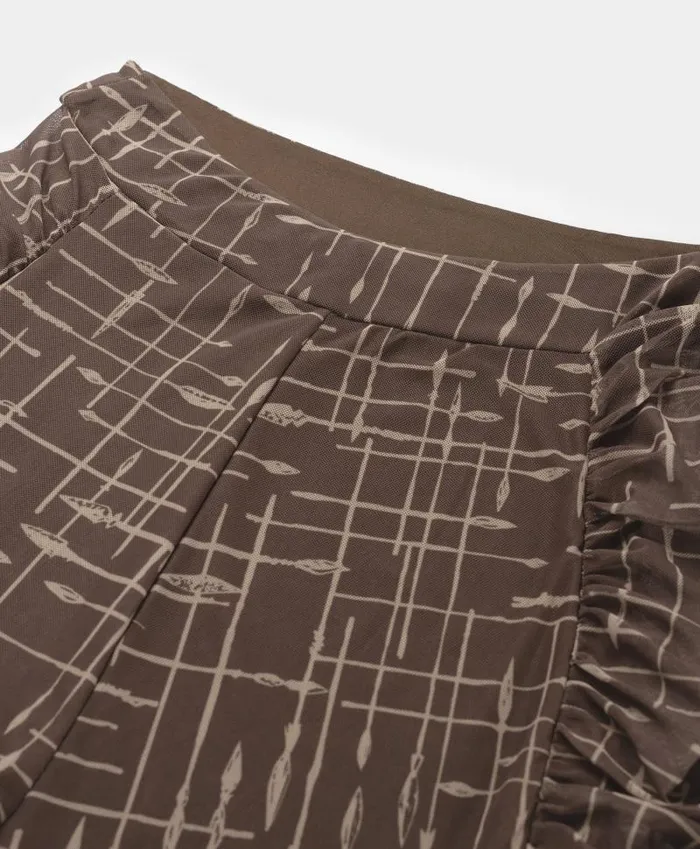 Women Martini Brown Rania Leggings Daily Paper Pants Women Martini Brown Rania Leggings Daily Paper Pants