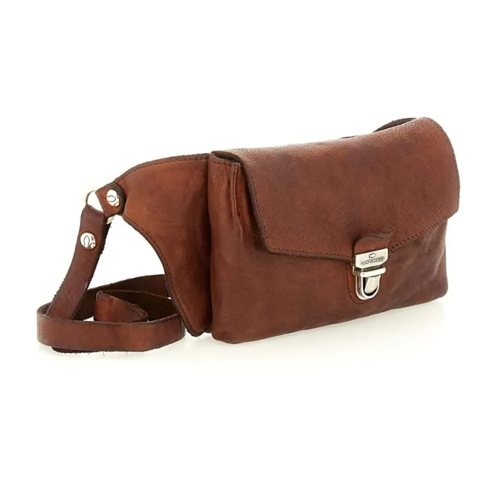 WomenMen Arenite Brown Campomaggi Belt Bags WomenMen Arenite Brown Campomaggi Belt Bags