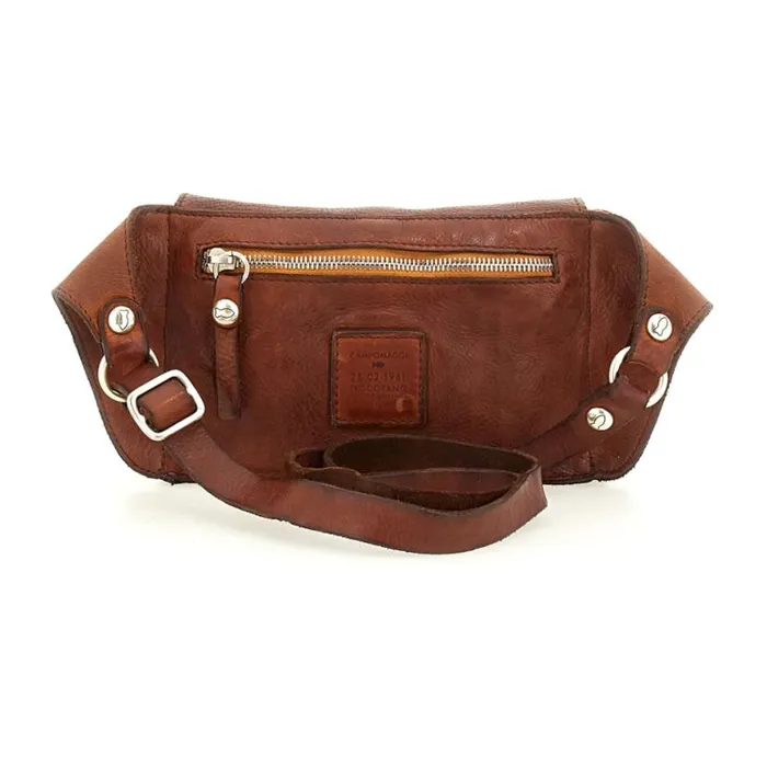 WomenMen Arenite Brown Campomaggi Belt Bags WomenMen Arenite Brown Campomaggi Belt Bags