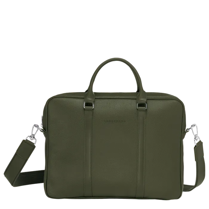 WomenMen Le Foulonn XS Briefcase Khaki Briefcase Longchamp