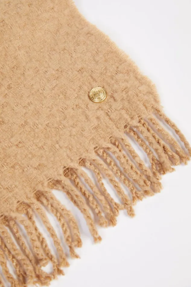 WomenMen Scarves Holland Cooper HC Chelsea Scarf Camel WomenMen Scarves Holland Cooper HC Chelsea Scarf Camel