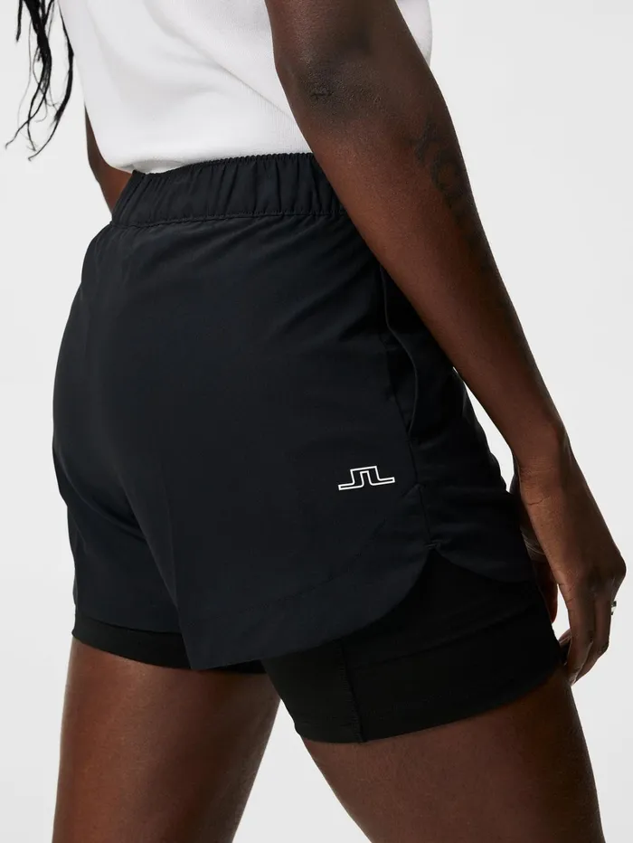 Women Mila Shorts Black JLindeberg Shorts Women Mila Shorts Black JLindeberg Shorts