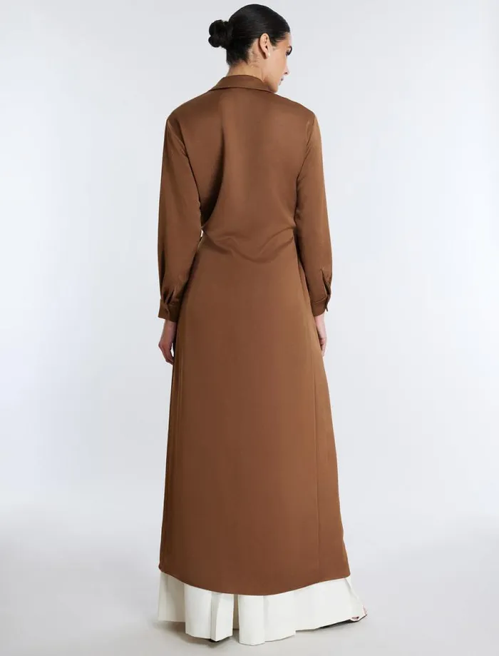 Women Millie Wrap Tunic Top Monks Robe BCBG Tops Women Millie Wrap Tunic Top Monks Robe BCBG Tops