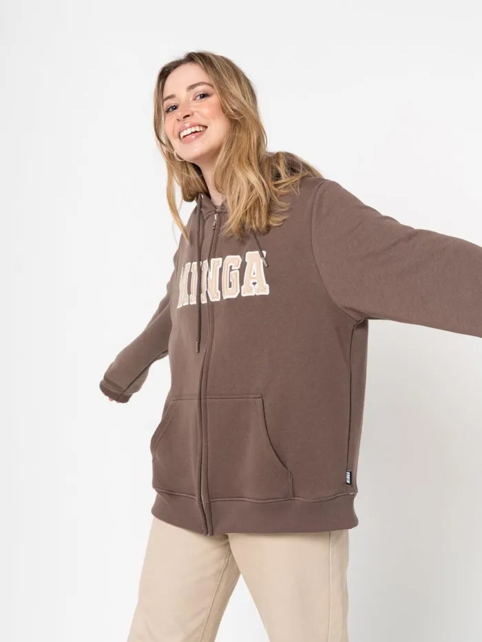 Women Minga London Sweaters and Hoodies Minga Logo Zip Up Hoodie