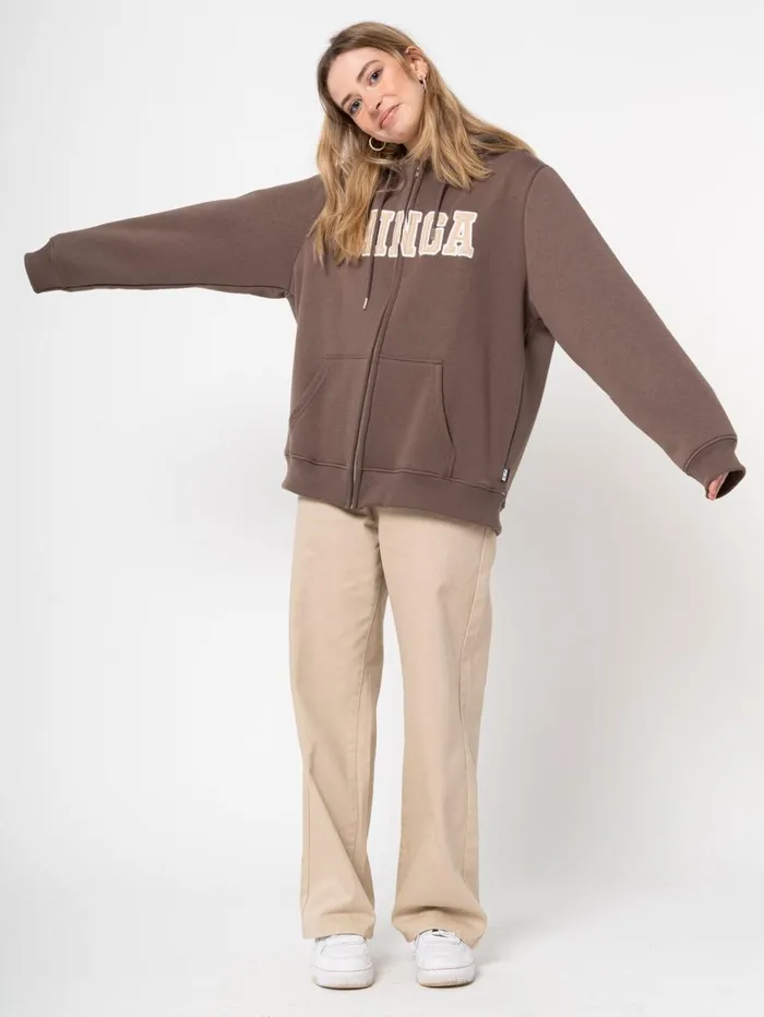 Women Minga London Sweaters and Hoodies Minga Logo Zip Up Hoodie