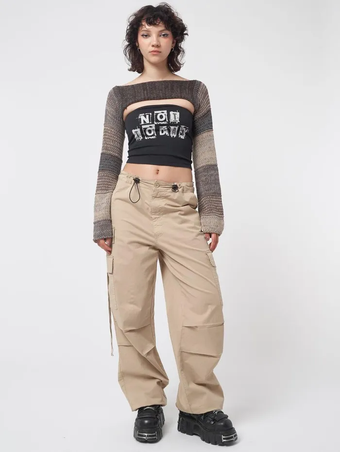 Women Minga London Tops and TShirts Not Today Black Tube Top