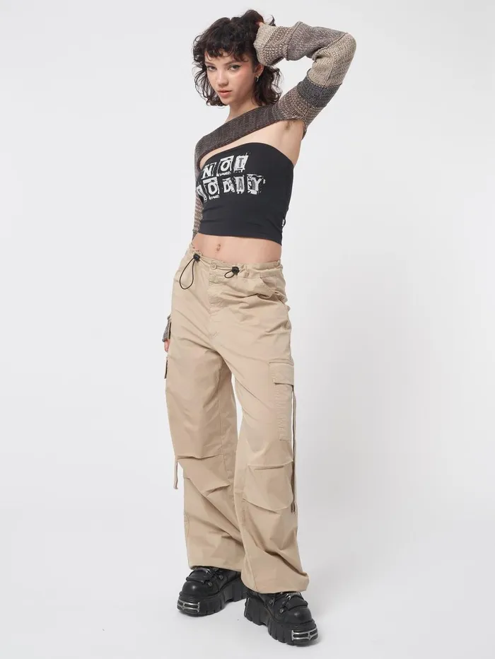Women Minga London Tops and TShirts Not Today Black Tube Top