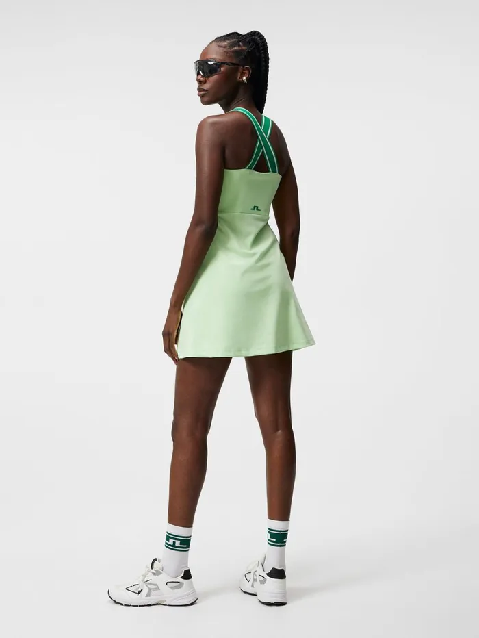 Women Mona Dress Patina Green JLindeberg Dresses Women Mona Dress Patina Green JLindeberg Dresses