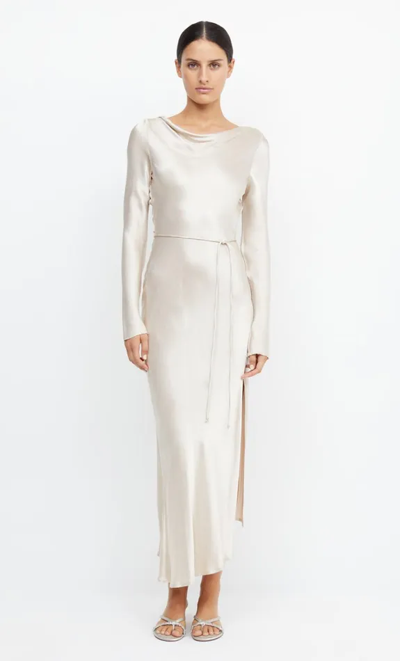 Women MOON DANCE LONG SLEEVE MAXI DRESS 8211 SAND Bec Bridge Maxi Dresses
