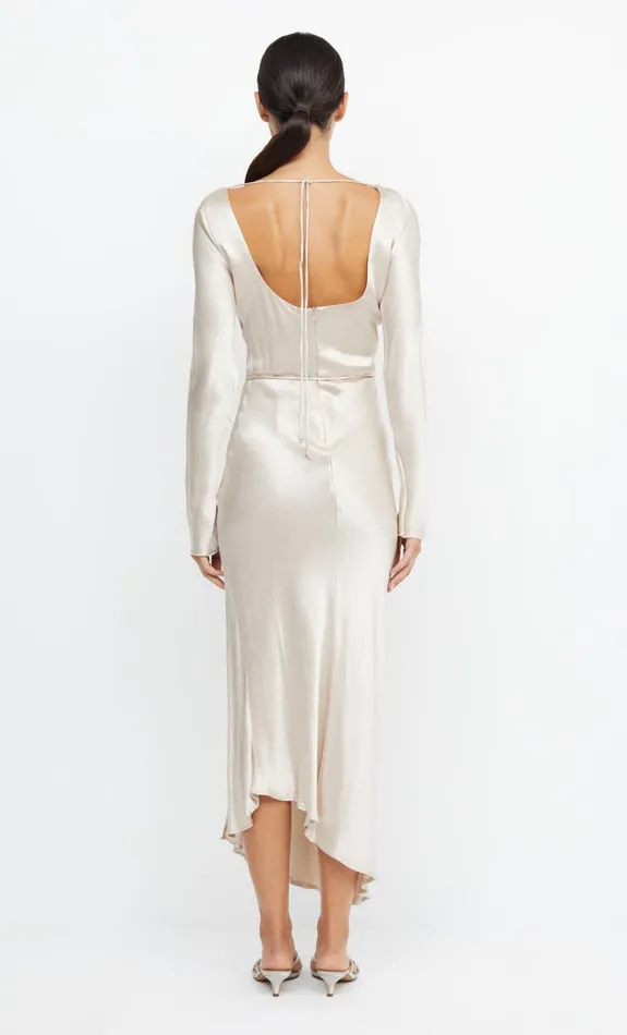 Women MOON DANCE LONG SLEEVE MAXI DRESS 8211 SAND Bec Bridge Maxi Dresses