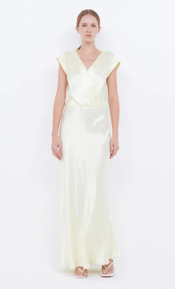 Women MOON DANCE MAXI DRESS 8211 ICE YELLOW Bec Bridge Maxi Dresses