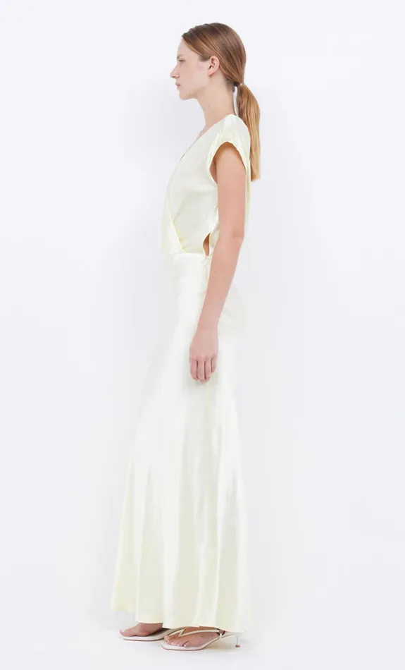 Women MOON DANCE MAXI DRESS 8211 ICE YELLOW Bec Bridge Maxi Dresses