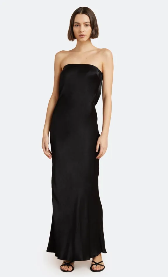 Women MOON DANCE STRAPLESS DRESS 8211 BLACK Bec Bridge Wedding Guest