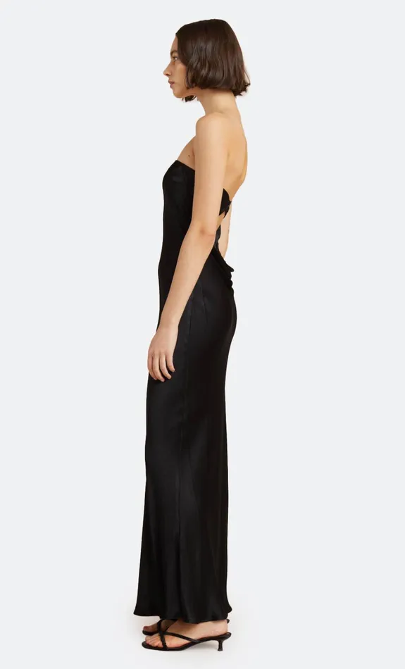 Women MOON DANCE STRAPLESS DRESS 8211 BLACK Bec Bridge Wedding Guest