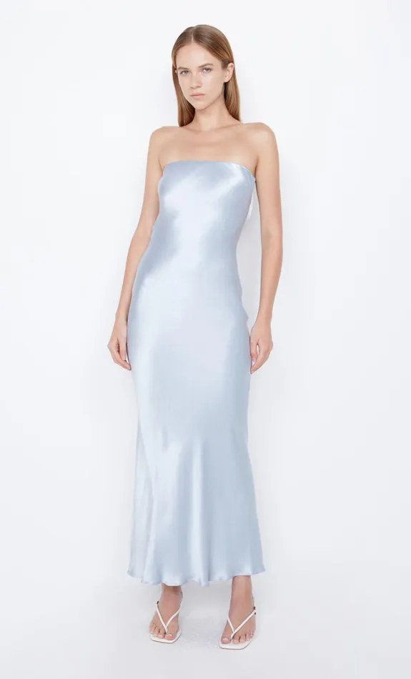 Women MOON DANCE STRAPLESS DRESS 8211 DUSTY BLUE Bec Bridge Maxi Dresses