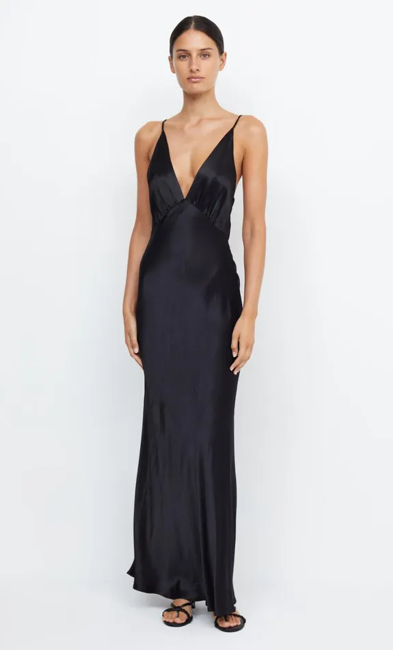 Women MOON DANCE V MAXI DRESS 8211 BLACK Bec Bridge Wedding Guest