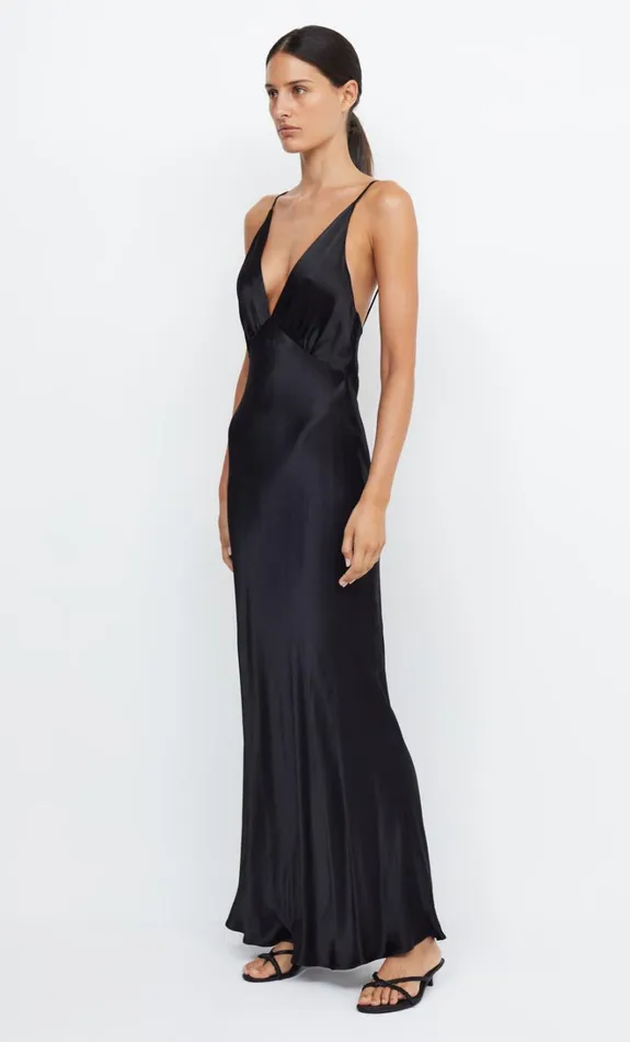 Women MOON DANCE V MAXI DRESS 8211 BLACK Bec Bridge Wedding Guest