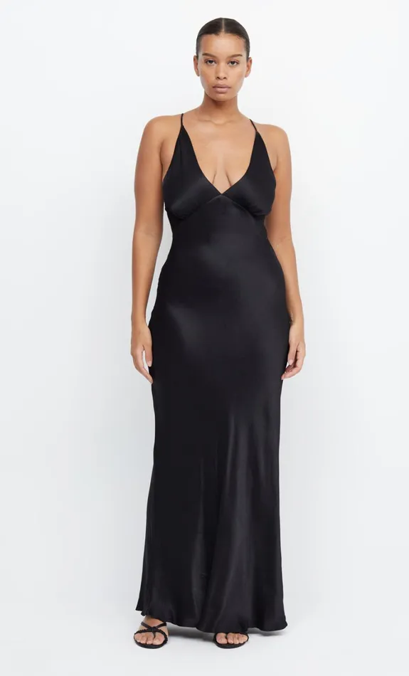 Women MOON DANCE V MAXI DRESS 8211 BLACK Bec Bridge Wedding Guest