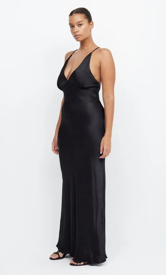Women MOON DANCE V MAXI DRESS 8211 BLACK Bec Bridge Wedding Guest